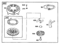 Page H Diagram and Parts List for 1052-1  Briggs and Stratton Pressure Washer